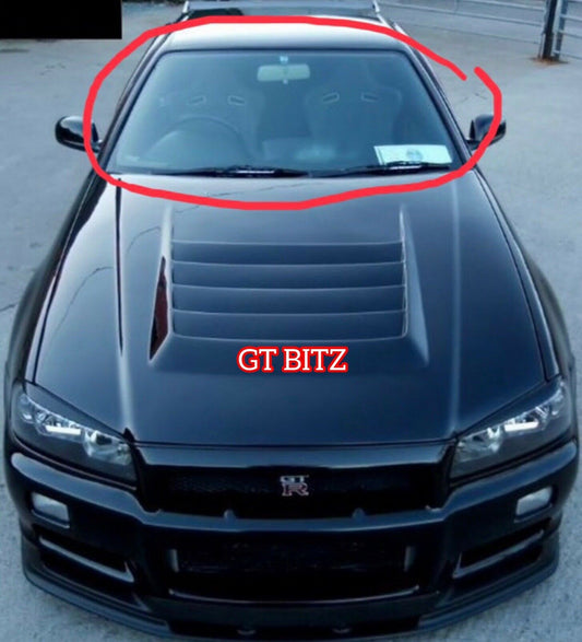 Nissan Skyline GTR R34 GT-T Front Windscreen Windshield Glass Genuine