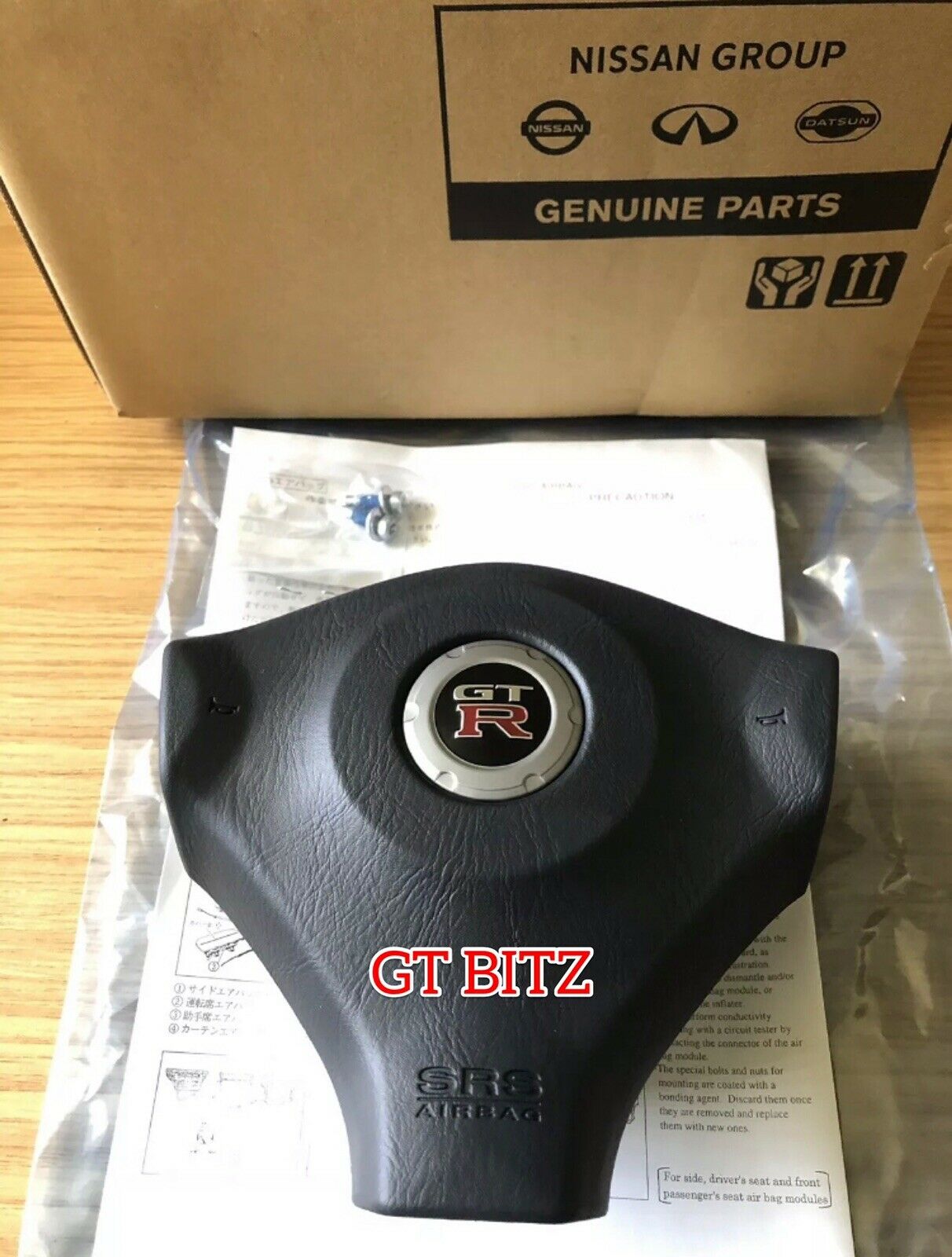 New Nissan Skyline GTR R34 Steering Centre Trim SRS Airbag Air Bag Horn BNIB