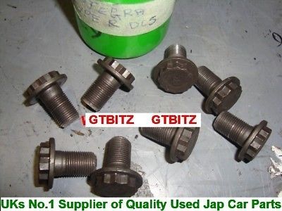 Set of 8 Honda Integra Type R DC5 Clutch Flywheel Bolts 2001-05