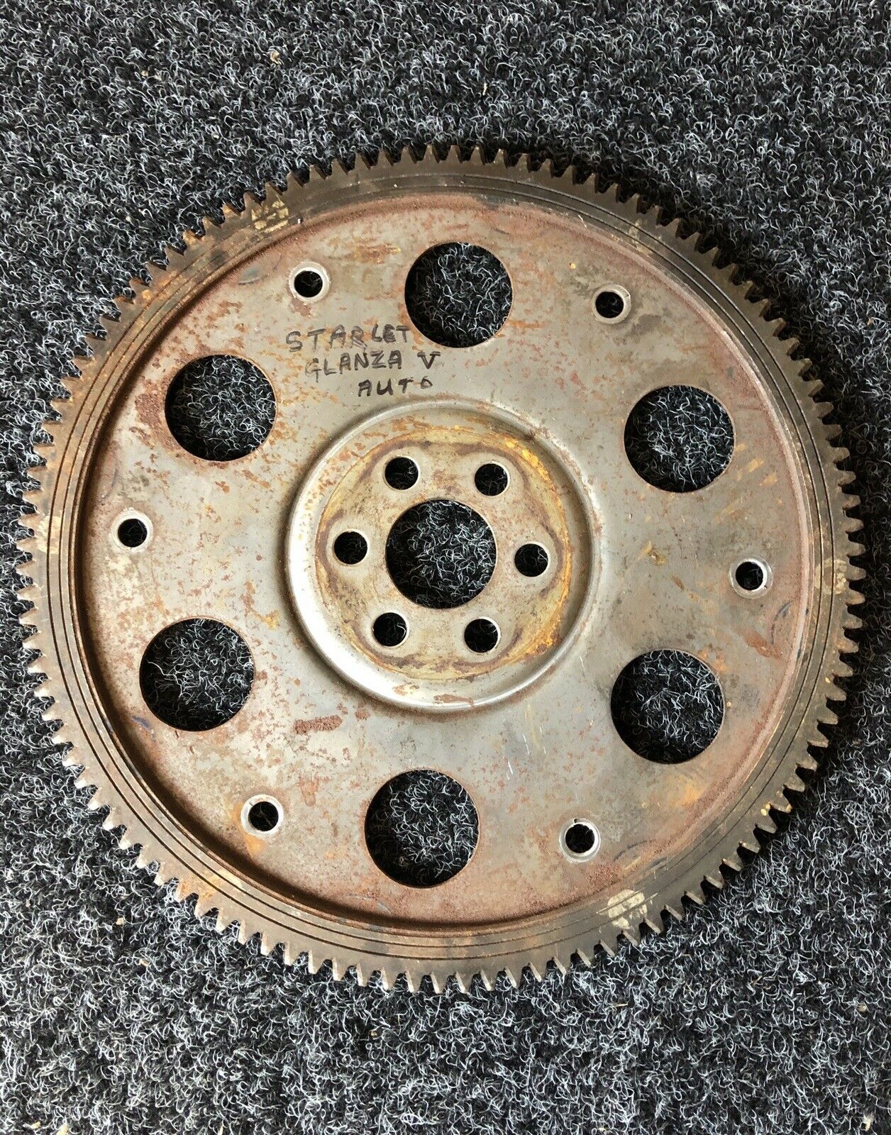 Glanza V Starlet Turbo EP82 EP91 4EFTE Auto Torque Converter Flex Plate Flywheel