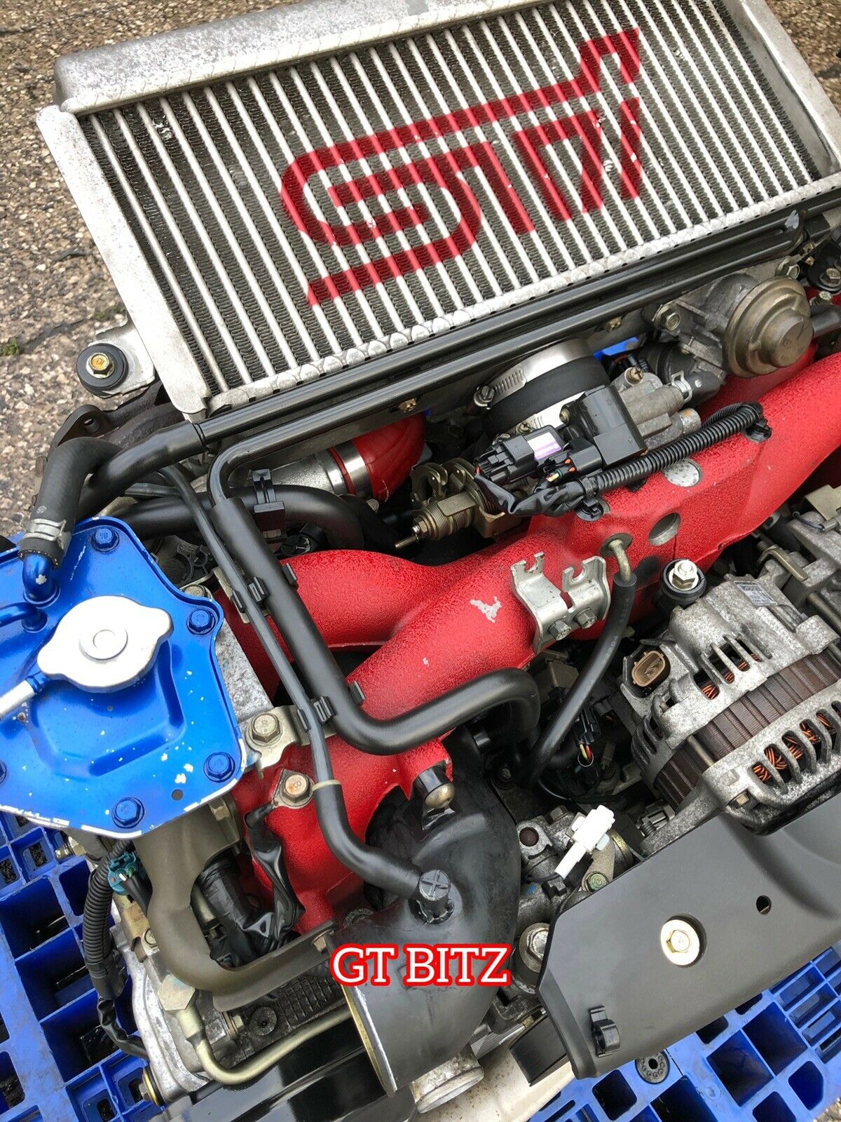 Subaru Impreza WRX STI Ver 8 JDM EJ207 Engine + ECU & Wiring 24,000 Miles EJ20