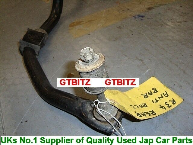 Nissan Skyline R34 GTR Rear Sway Anti Roll Bar ARB + Drop Links x2
