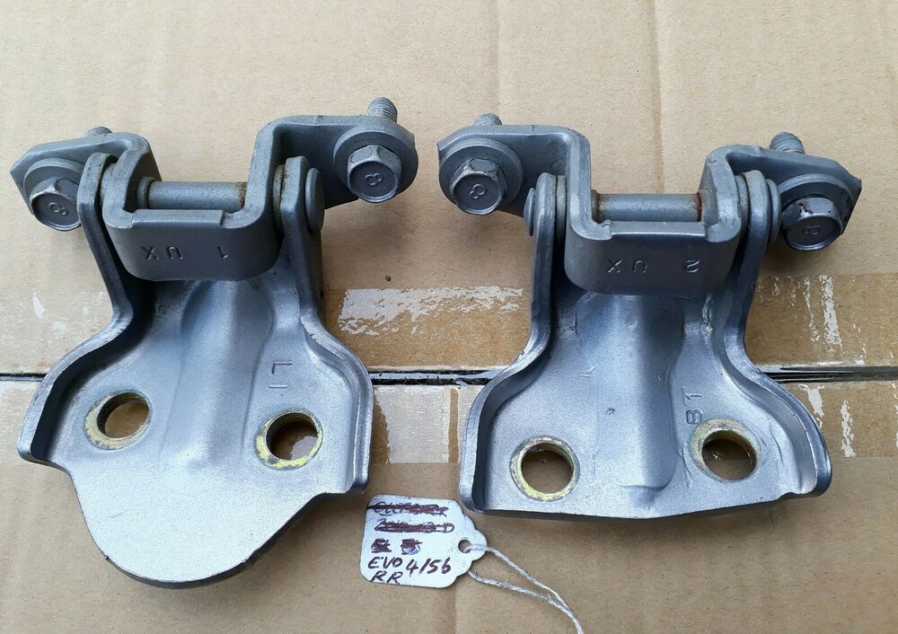Pair of Mitsubishi Evo 4 Evo 5 Evo 6 IV V VI Rear Right Door Hinges