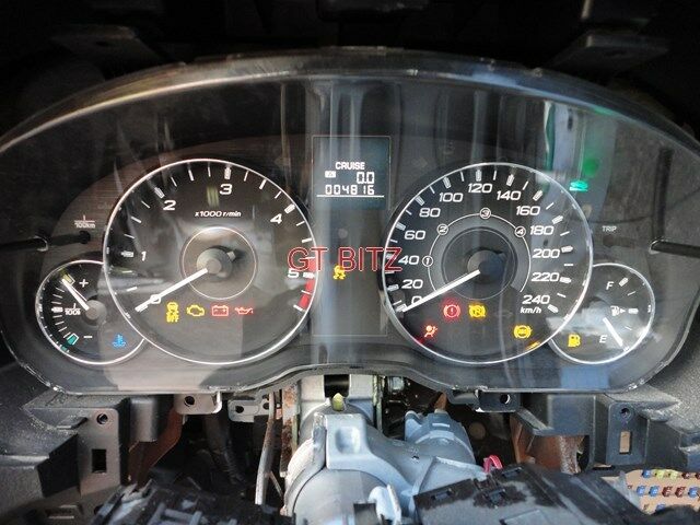 Subaru Outback Diesel Speedometer Clocks Gauges Cluster 4816 KM 2012-13