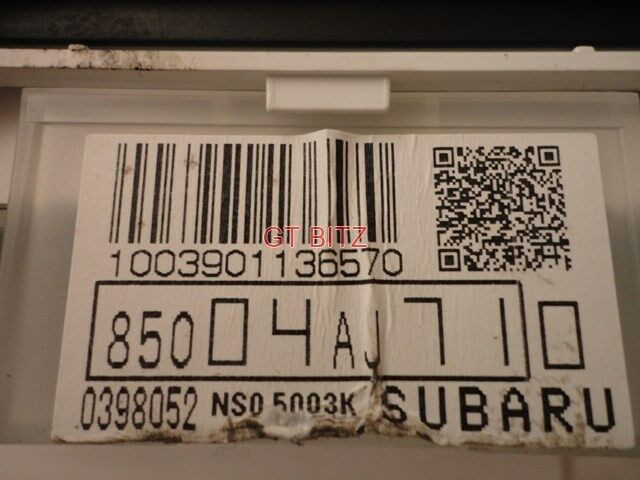 Subaru Outback Diesel Speedometer Clocks Gauges Cluster 4816 KM 2012-13