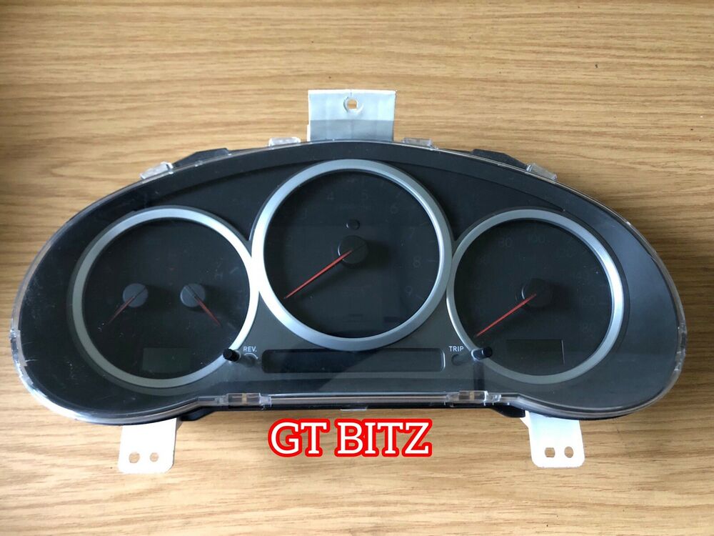 Subaru Impreza STI VER 8 DCCD Speedo Clocks Cluster Gauge Red JDM