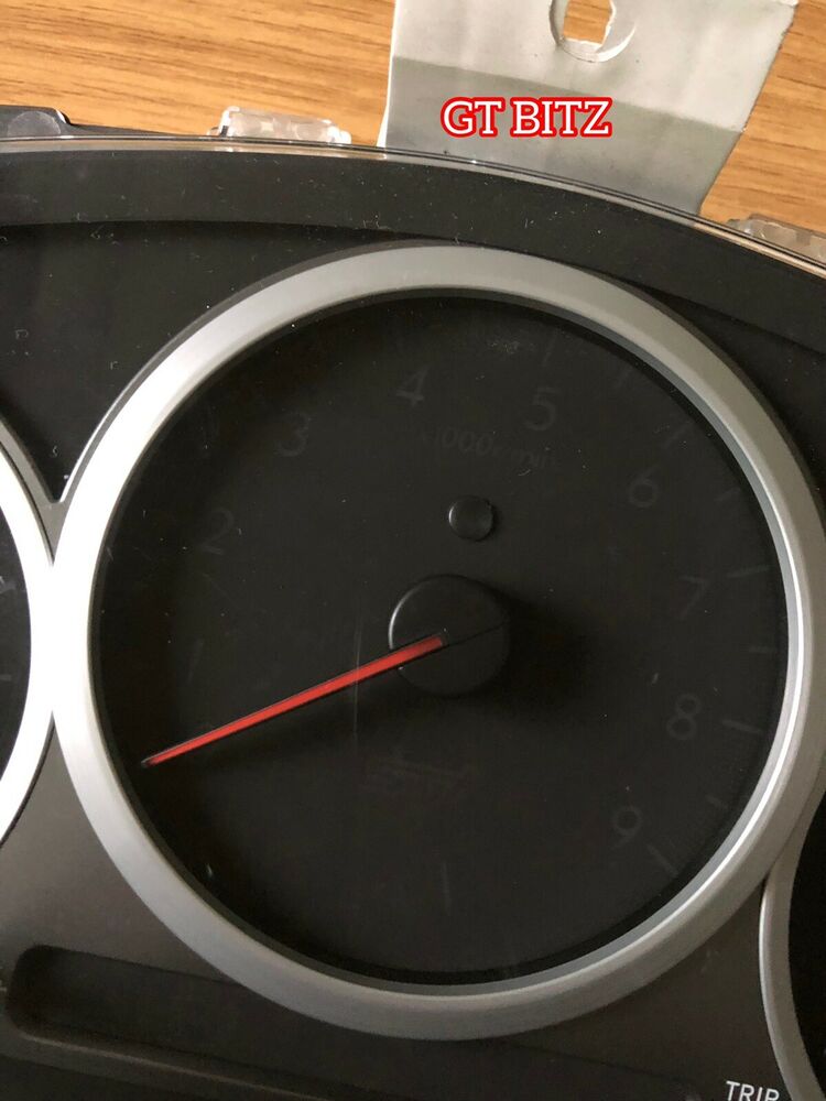 Subaru Impreza STI VER 8 DCCD Speedo Clocks Cluster Gauge Red JDM