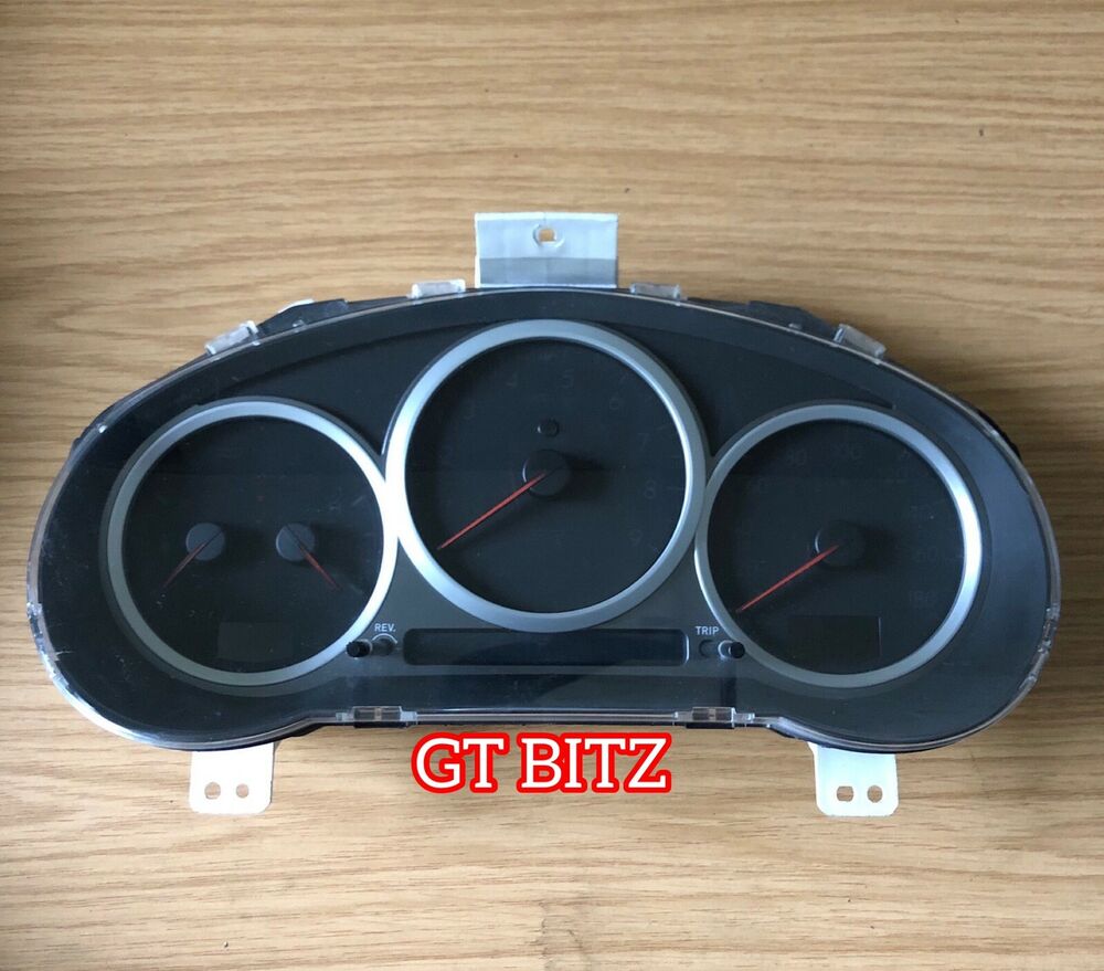 Subaru Impreza STI VER 8 DCCD Speedo Clocks Cluster Gauge Red JDM