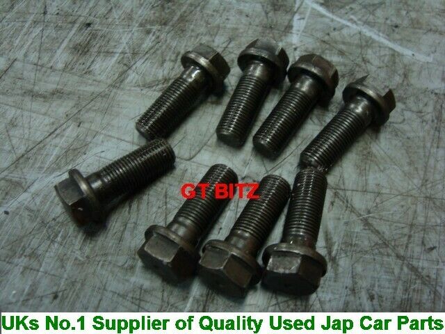 Subaru Impreza STI Ver 7 8 9 Flywheel Bolts for 6 Speed DCCD Gearbox 2002-2007