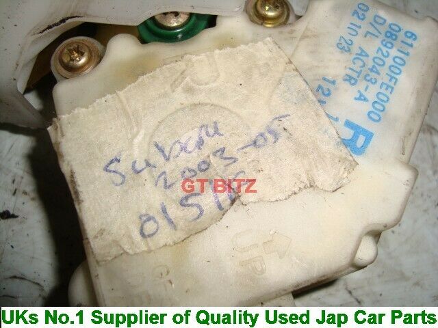 Subaru Impreza STI Ver 8 9 Blobeye Hawkeye Door Latch Catch Lock Front Right