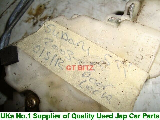 Subaru Impreza STI Ver 8 9 Blobeye Hawkeye Door Latch Catch Lock Rear Right