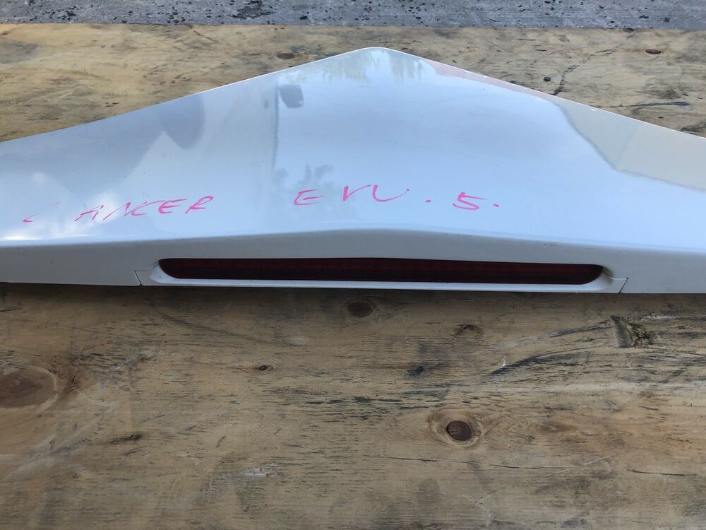 Mitsubishi Lancer Evo 5 V RS Rear Boot Spoiler Trunk Spoiler Genuine