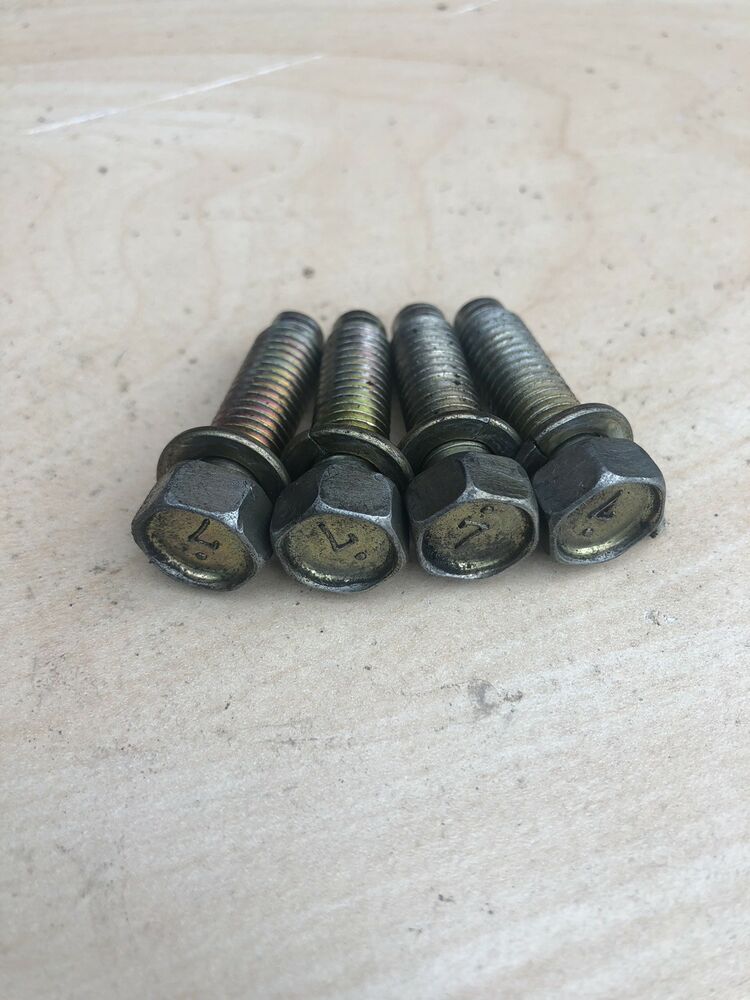 Set of 4 Nissan Skyline GTR R32 R33 R34 RB26 Gearbox Rubber Mount Bolts