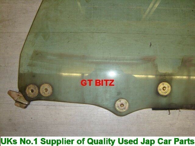 Nissan Skyline GTR GT-T R34 Front Door Window Glass Left Passenger Side