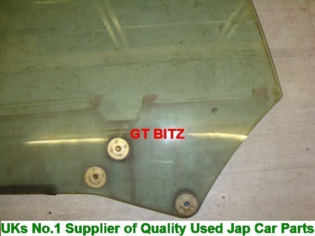 Nissan Skyline GTR GT-T R34 Front Door Window Glass Left Passenger Side