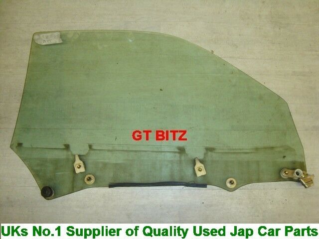 Nissan Skyline GTR GT-T R34 Front Door Window Glass Left Passenger Side