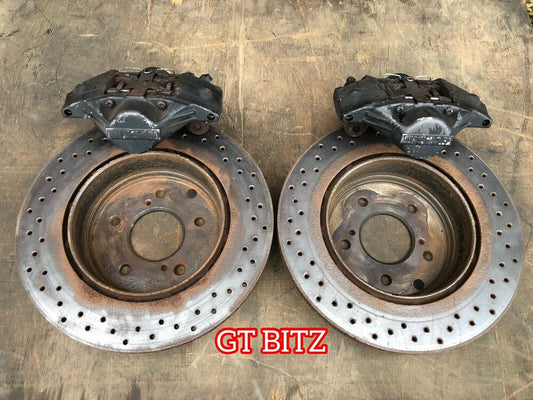 Skyline GTR R32 BNR32 Rear Brake Calipers Discs & Pads Set