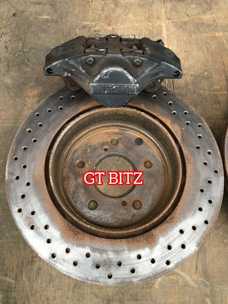 Skyline GTR R32 BNR32 Rear Brake Calipers Discs & Pads Set
