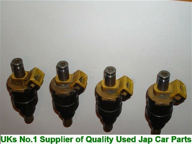 4x Skyline GTR Stock RB26 injectors 444cc Upgrade on RB20 SR20 DET CA18 DET