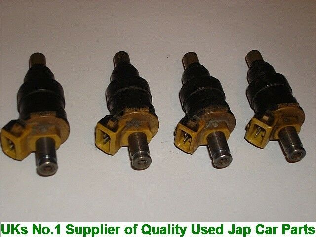 4x Skyline GTR Stock RB26 injectors 444cc Upgrade on RB20 SR20 DET CA18 DET