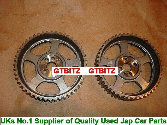 Nissan Skyline GTR R32 R33 R34 RB26DETT Camshaft Cam Shaft Pulley Set UK
