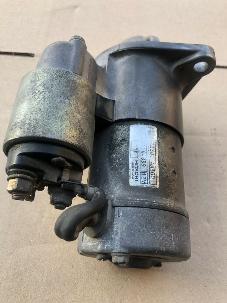 Skyline R34 GTR RB26DETT Starter Motor Genuine Nissan TESTED