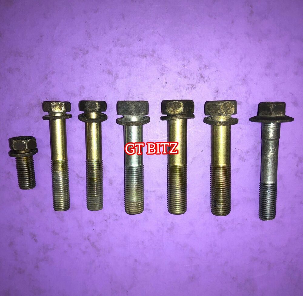 Toyota Starlet GT Turbo Glanza V EP82 EP91 4EFTE Manual Gearbox Nuts & Bolts Set