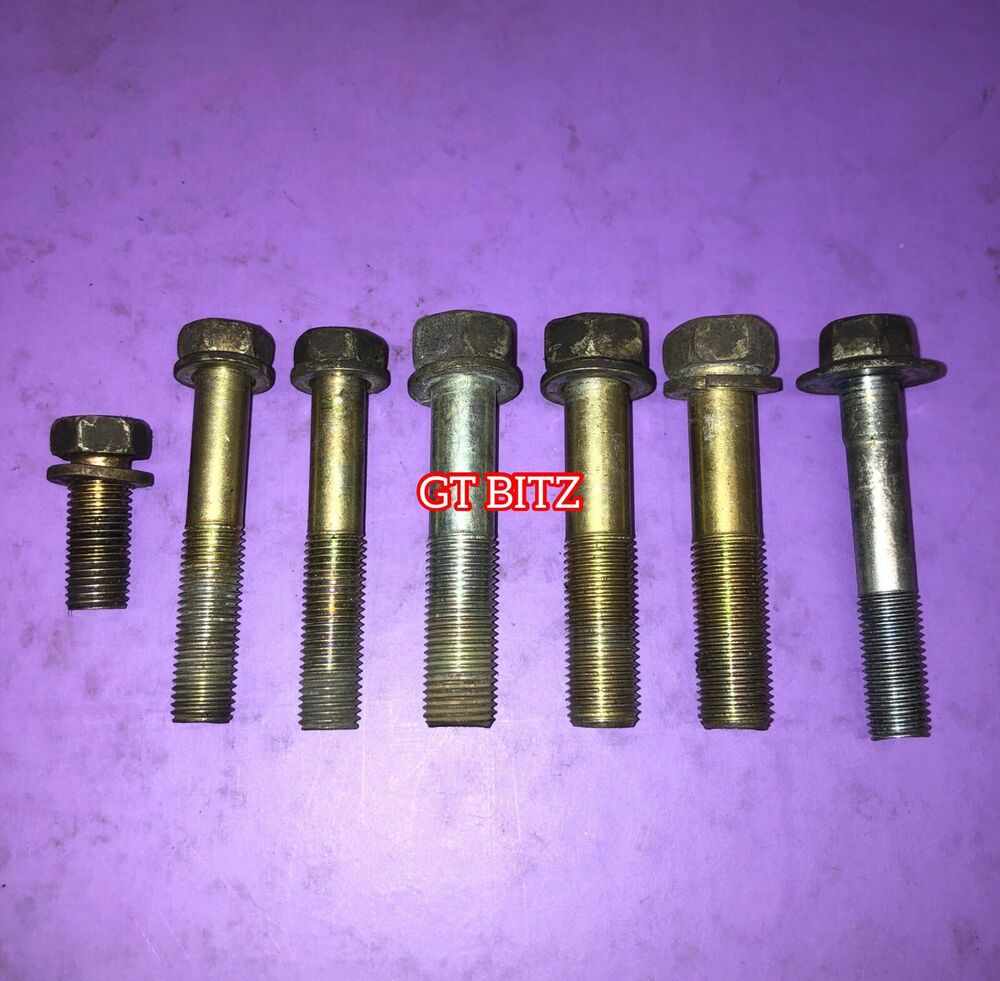 Toyota Starlet GT Turbo Glanza V EP82 EP91 4EFTE Manual Gearbox Nuts & Bolts Set
