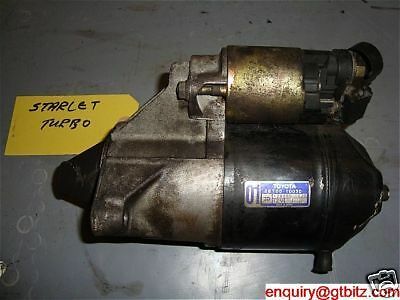 Starlet Turbo Glanza V Starter Motor EP82 4EFTE EP91 4EFTE TESTED