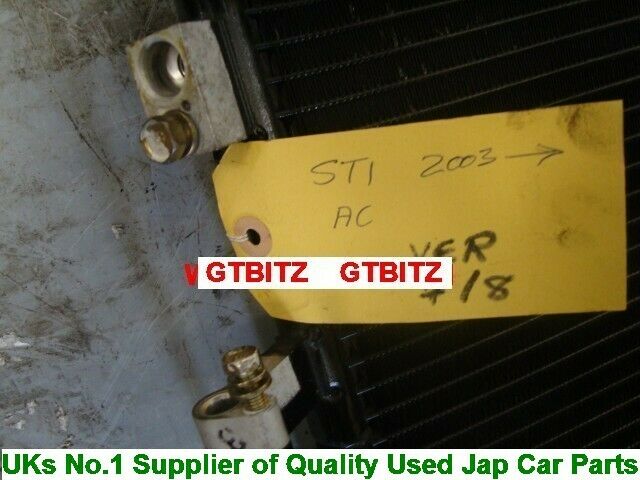 Subaru Impreza WRX STI Ver 7 8 9 AC Condenser Rad Radiator 2002-2007