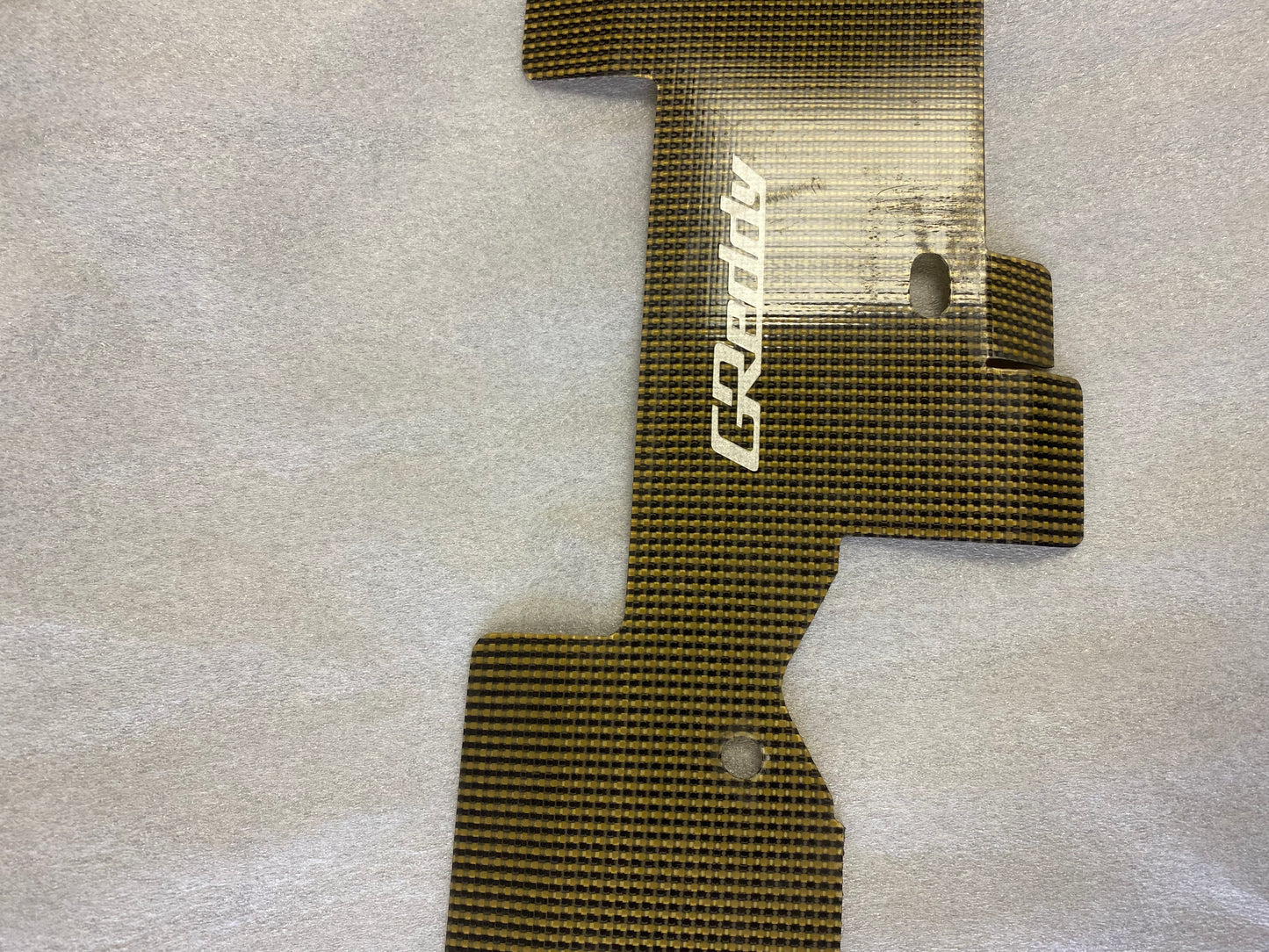 Genuine Greddy Carbon Fibre Air Diversion Plate For Subaru Impreza STI 8 / 9 RARE