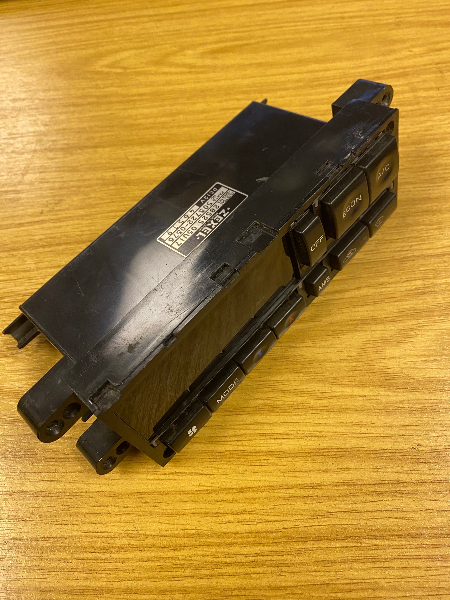 Nissan Skyline GTR R32 BNR32 Late Stage Auto Air Conditioning Panel Late Model