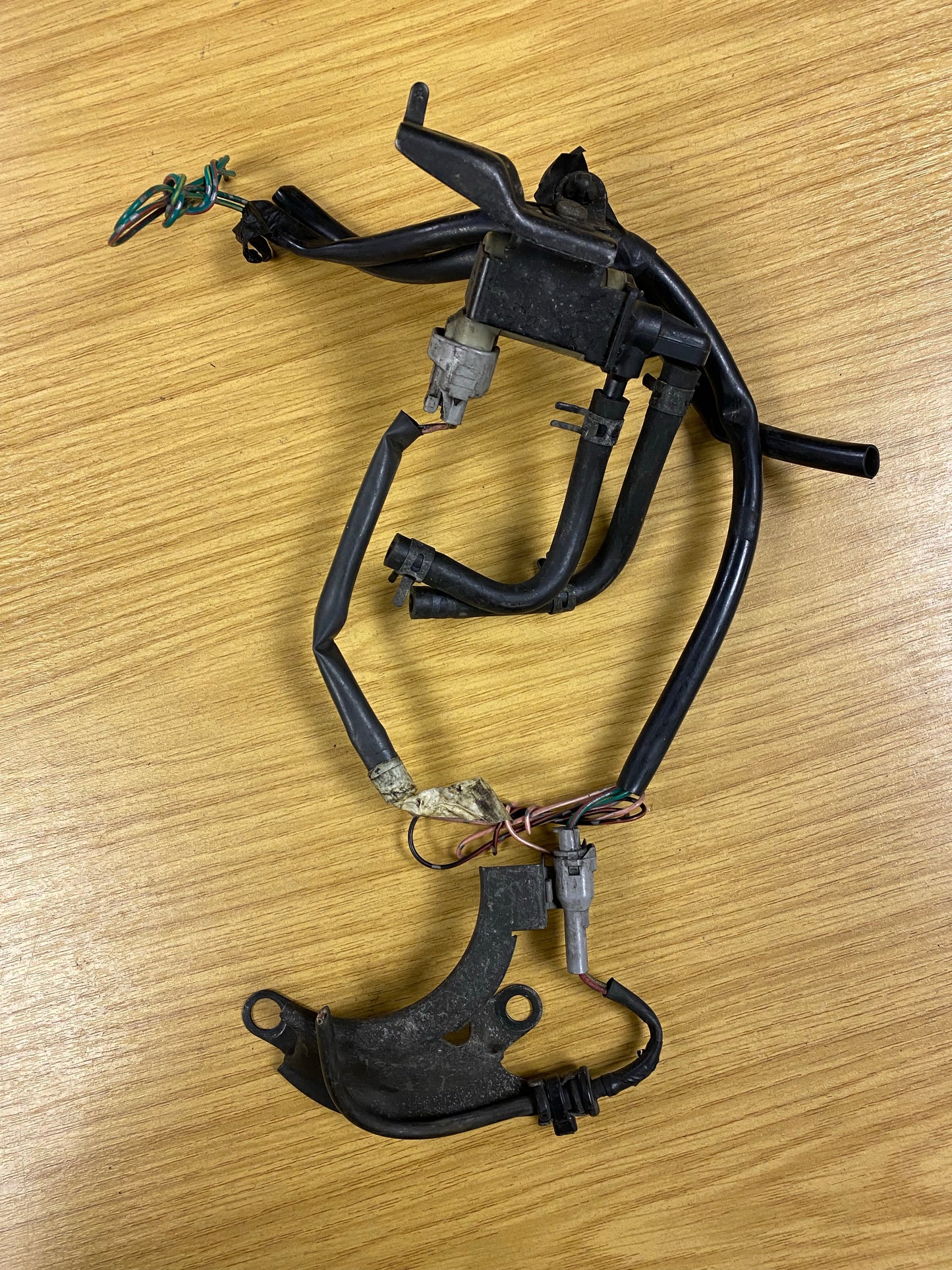 Toyota Starlet Turbo Glanza V 1.3 EP82 EP91 4EFTE Boost Solenoid Bracket Wiring (2)