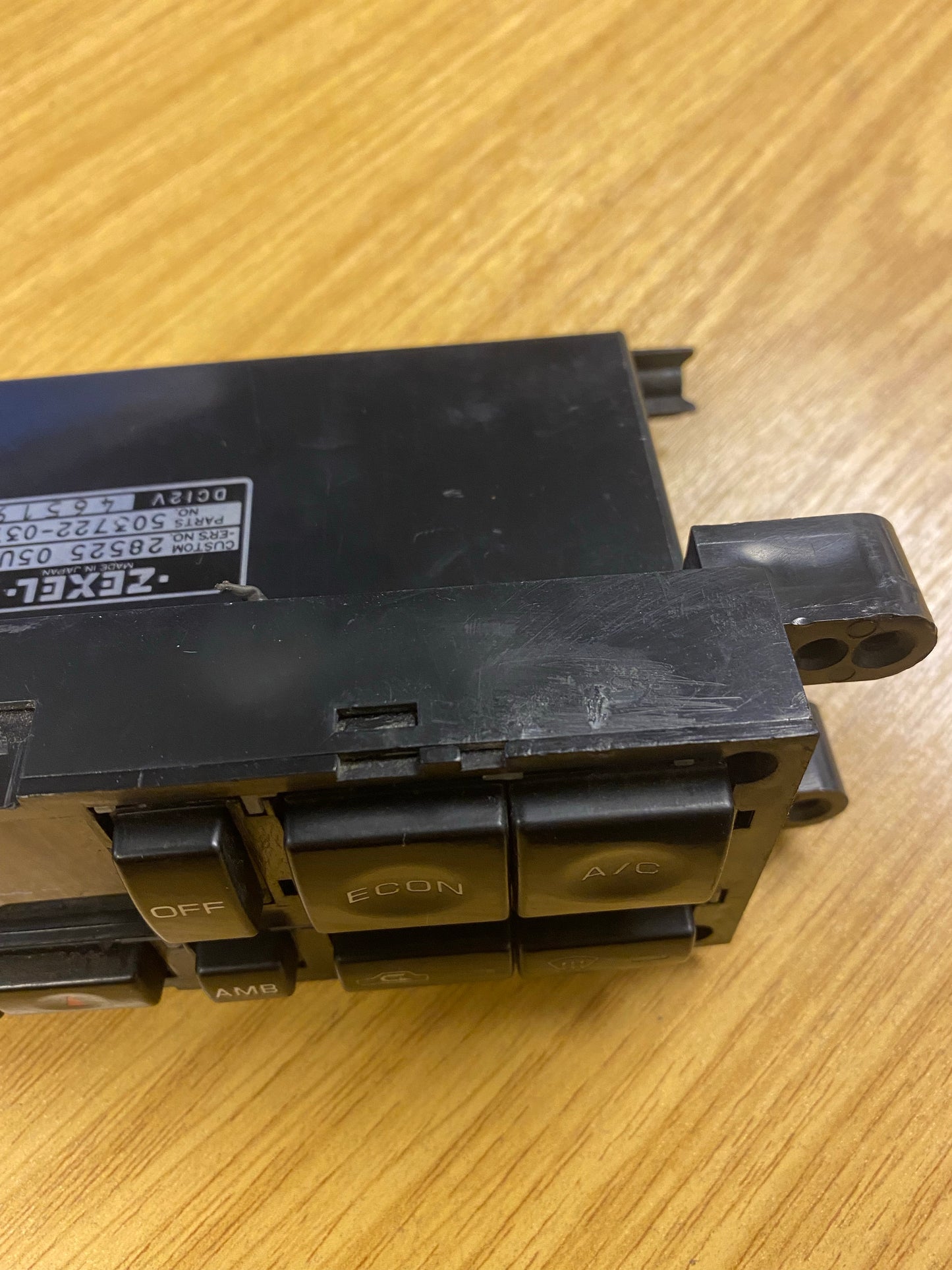 Nissan Skyline GTR R32 BNR32 Late Stage Auto Air Conditioning Panel Late Model