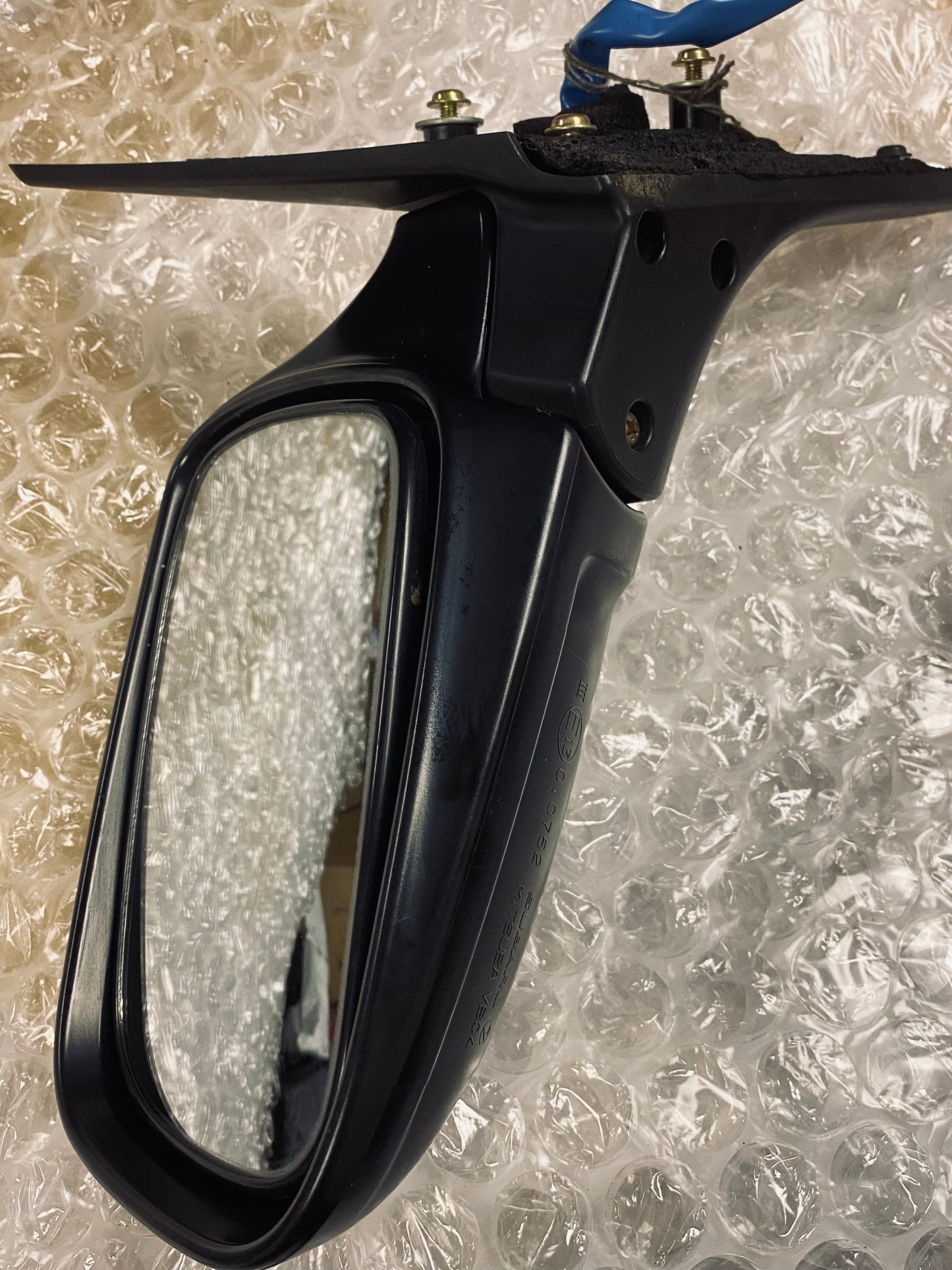 Genuine Subaru Impreza STI Ver 8 Ver 9 Left Wing Side View Mirror Blue