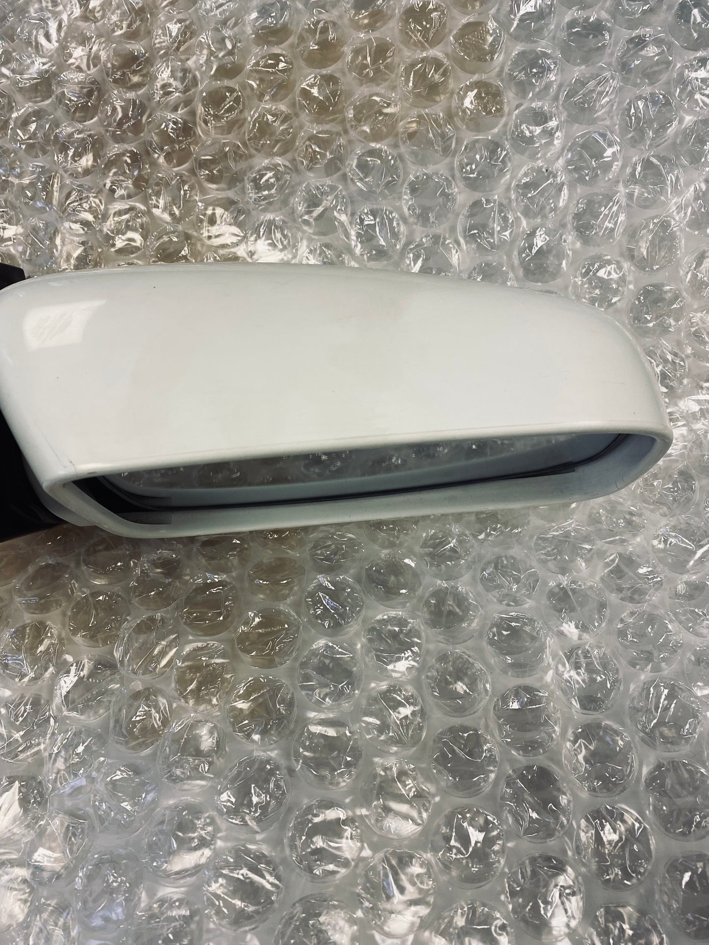 Mitsubishi Lancer Evo 7 VII Right Driver Door Wing Side View Mirror RHS White