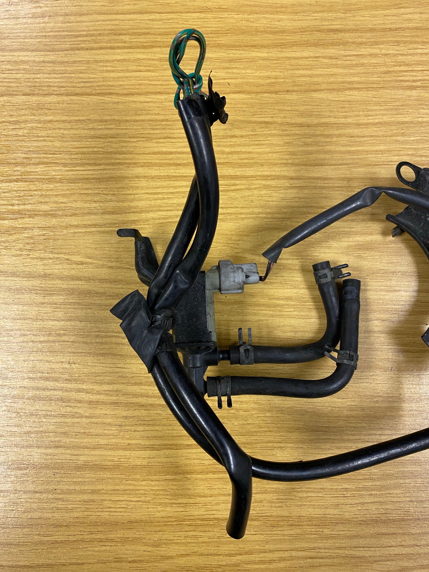 Toyota Starlet Turbo Glanza V 1.3 EP82 EP91 4EFTE Boost Solenoid Bracket Wiring (2)