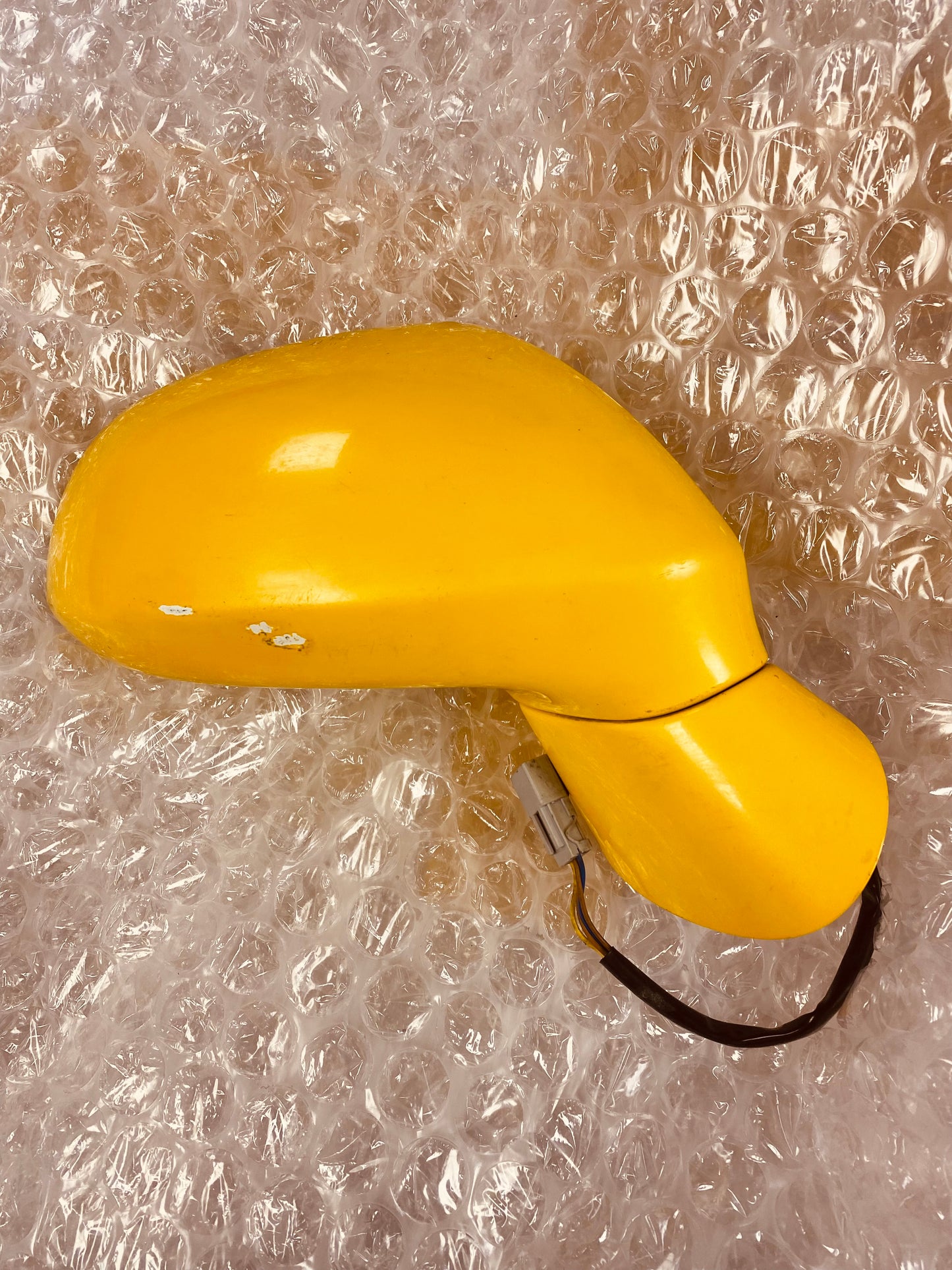 Honda S2000 Right Wing Side Mirror Yellow