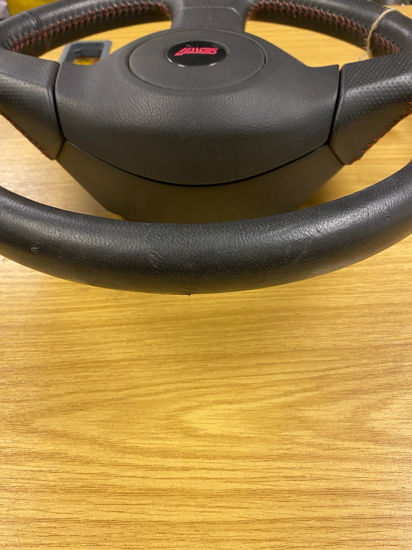 Subaru Impreza WRX STI 9 Hawkeye Spec C 3 Spoke Steering Wheel JDM (1)