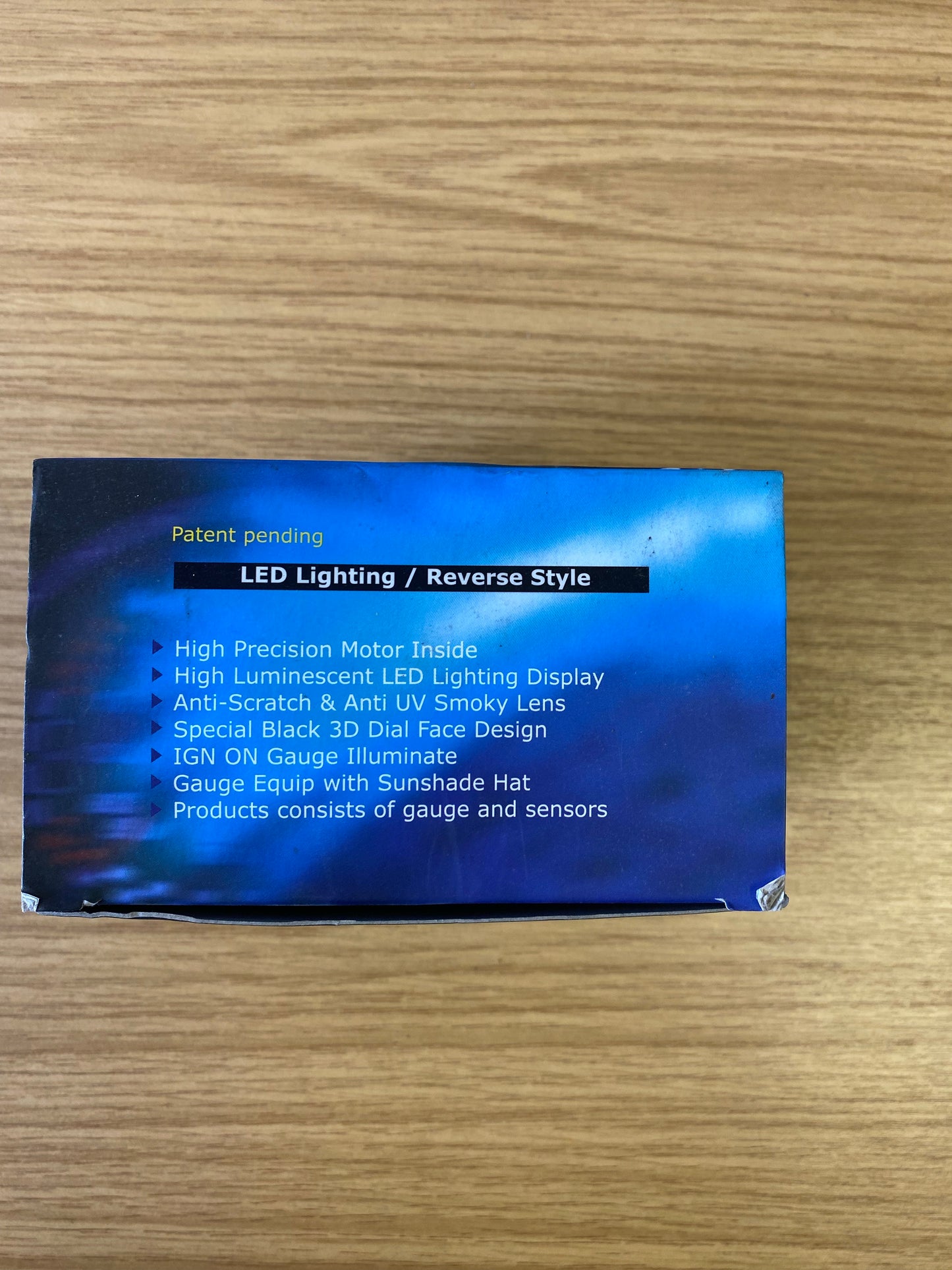 Swoosh High Precision Motor Oil Temp Temperature Gauge LED