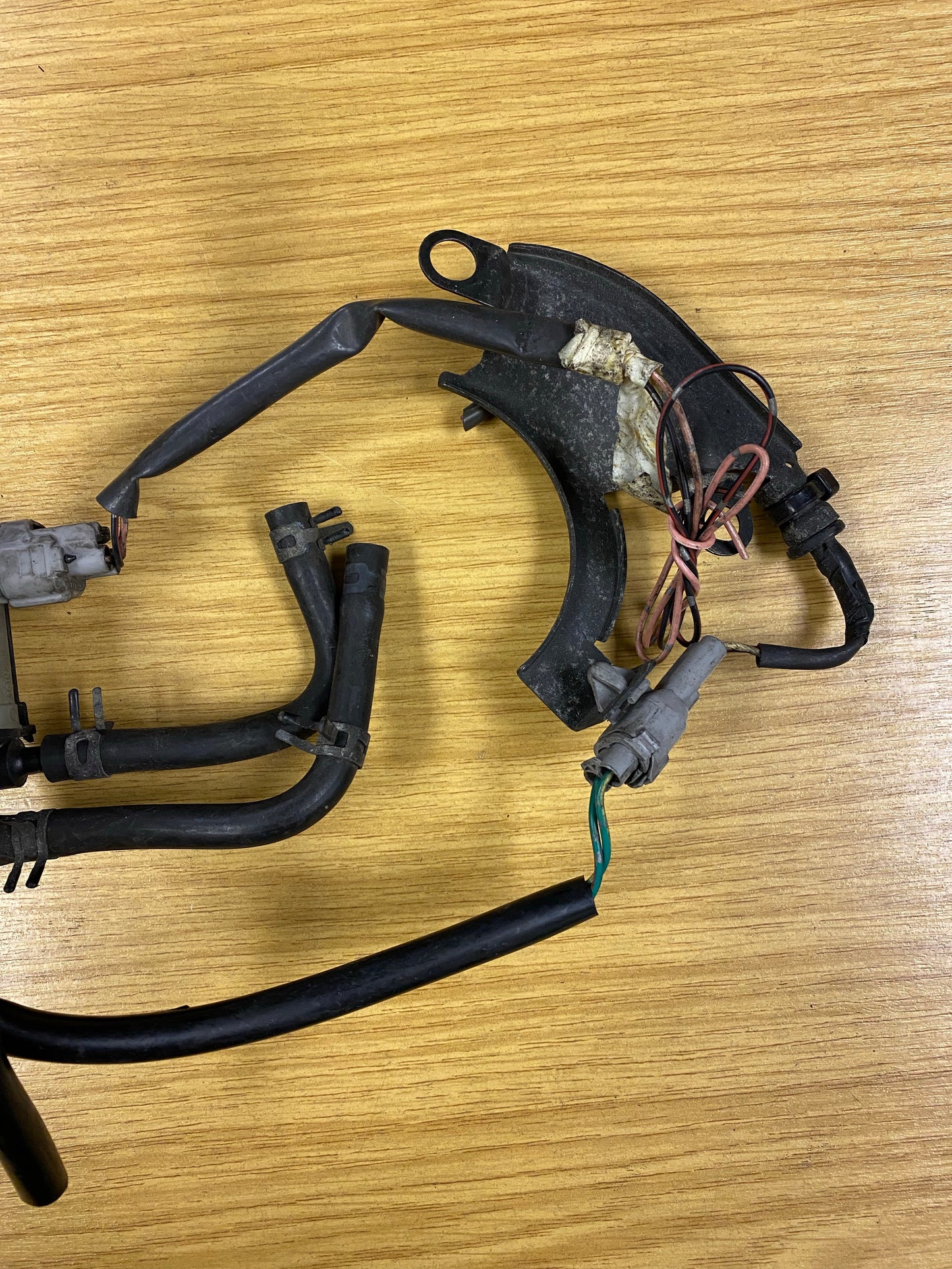 Toyota Starlet Turbo Glanza V 1.3 EP82 EP91 4EFTE Boost Solenoid Bracket Wiring (2)