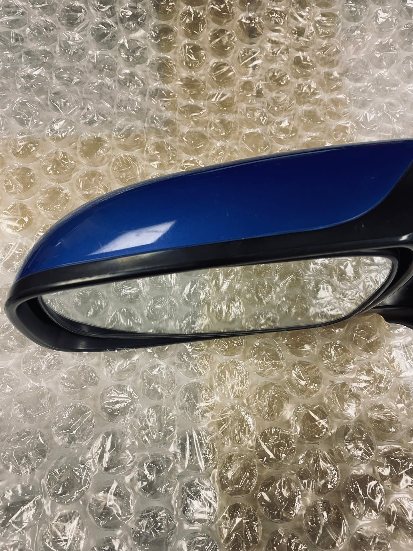 Genuine Subaru Impreza STI Ver 8 Ver 9 Left Wing Side View Mirror Blue