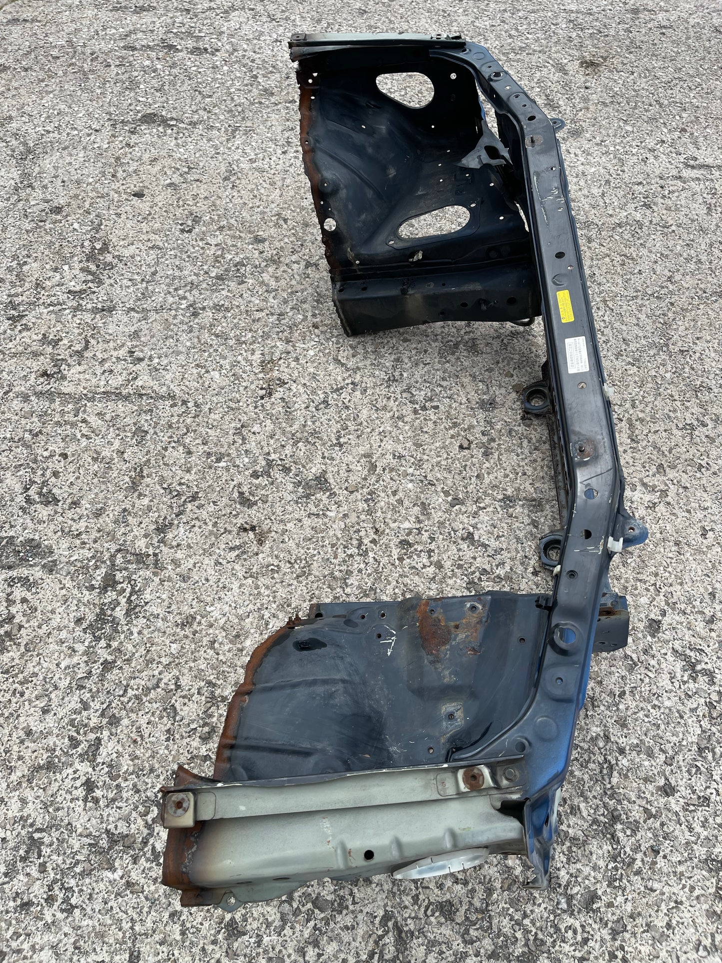 Nissan Skyline GTR R34 Front End Slam Panel Half Cut Clip Shell