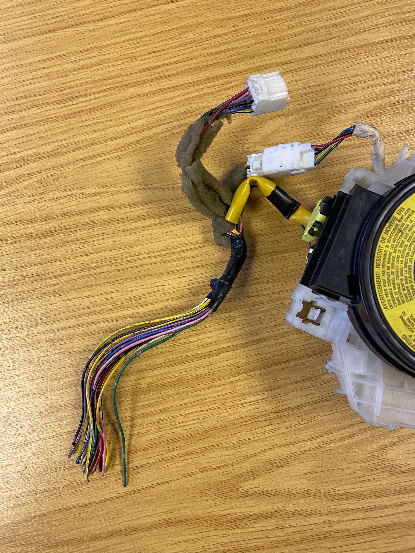 Mitsubishi Lancer Evo 7 Evo 8 Evo 9 Squib Clock Spring Angle Sensor Bracket Wires