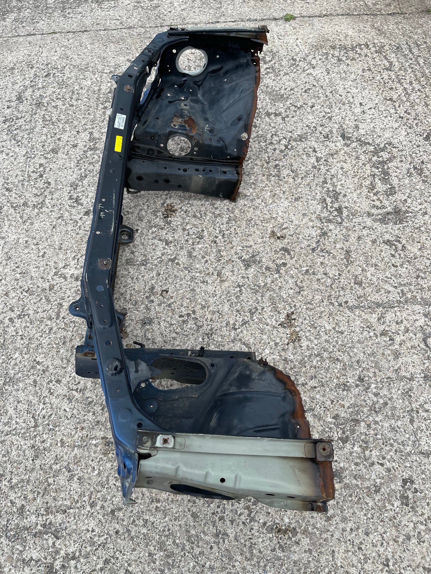 Nissan Skyline GTR R34 Front End Slam Panel Half Cut Clip Shell