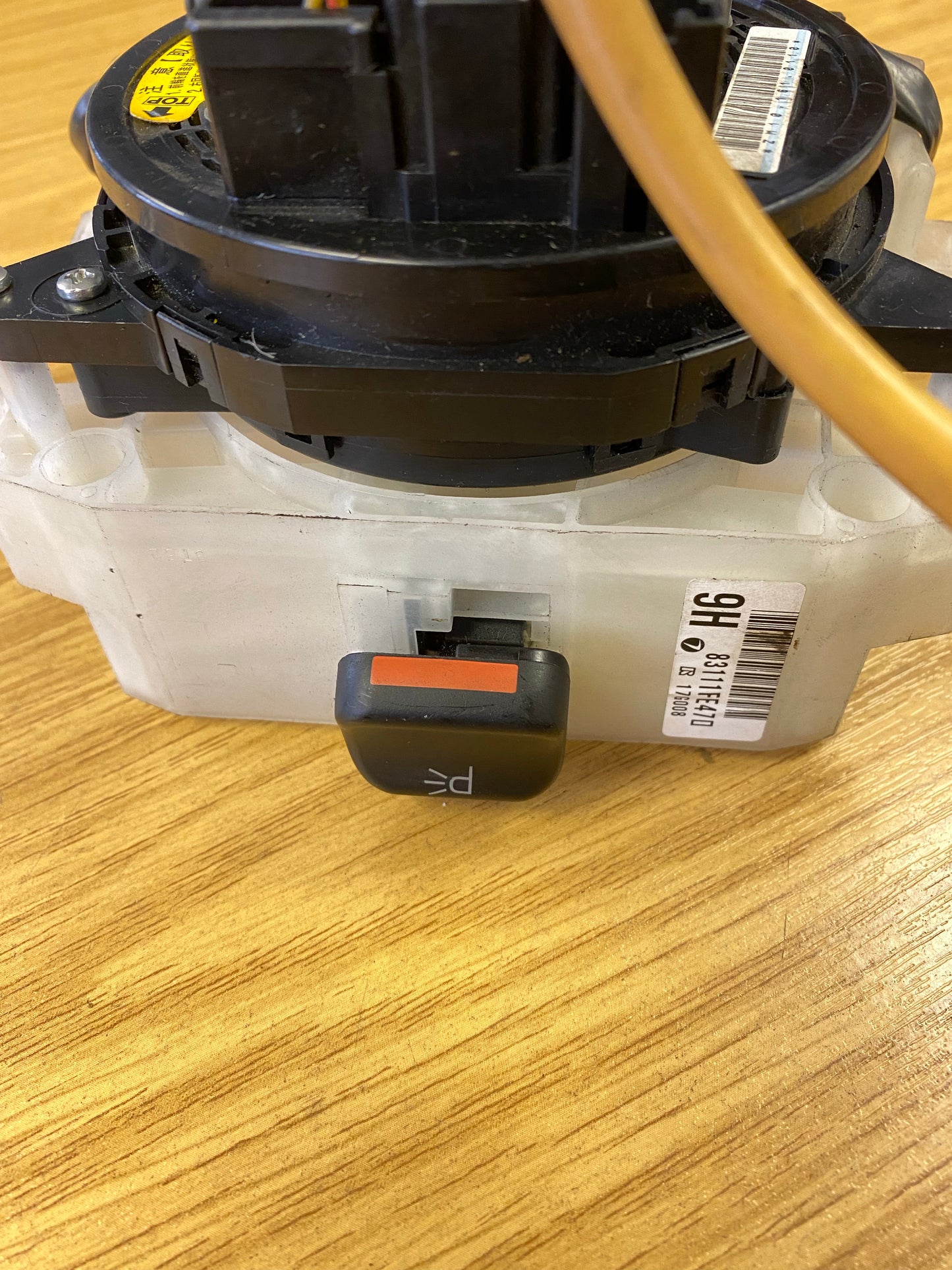 Impreza STI 9 Hawkeye Steering Column Squib Angle Sensor Clock Spring (1)