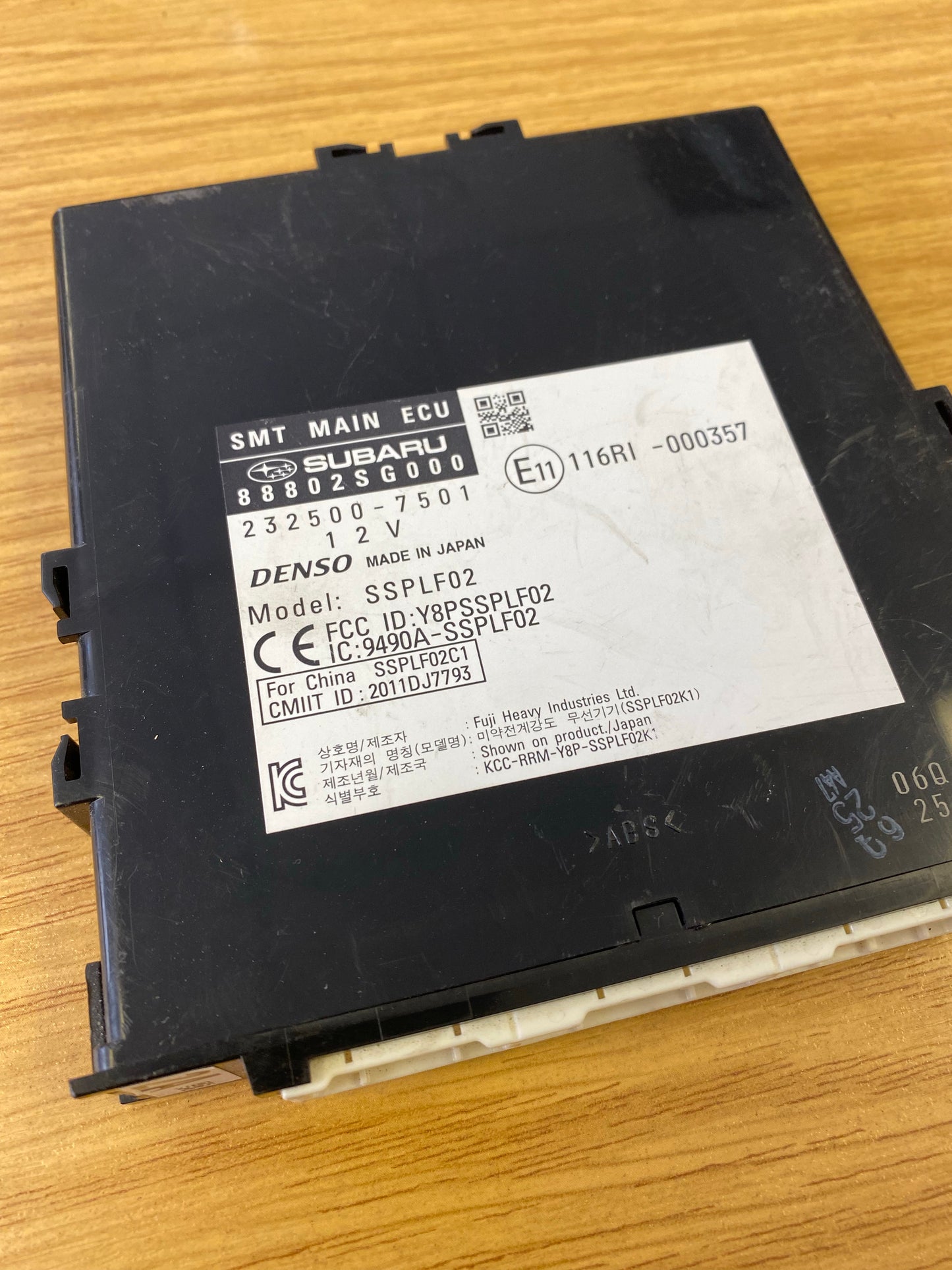Subaru Forester SJ SMT Main ECU Module Unit OEM DENSO EE20 TD 88802SG000