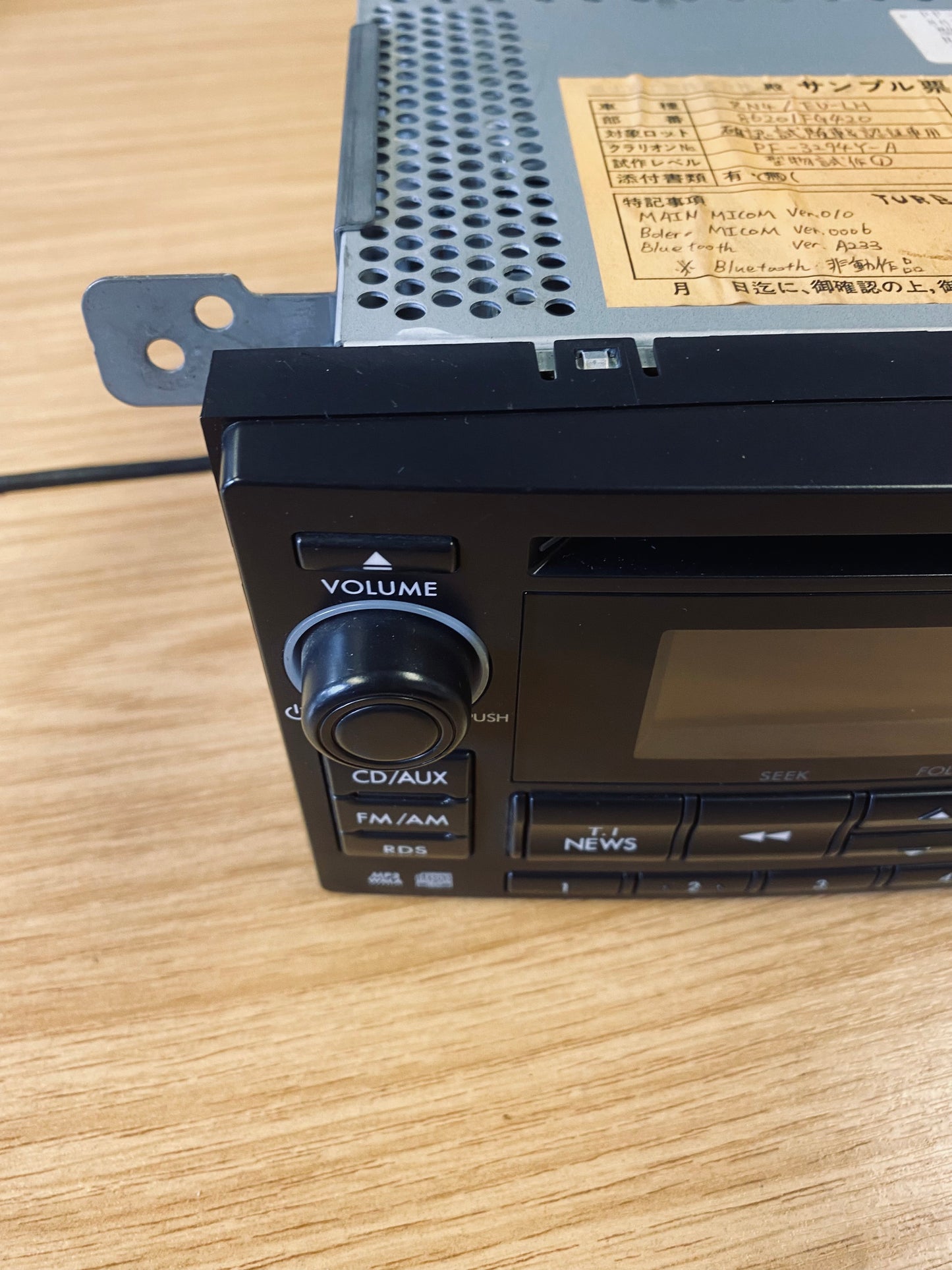 Subaru Impreza Hatchback GR GH G3 Media Radio CD Aux MP3 WMA Head Unit 2