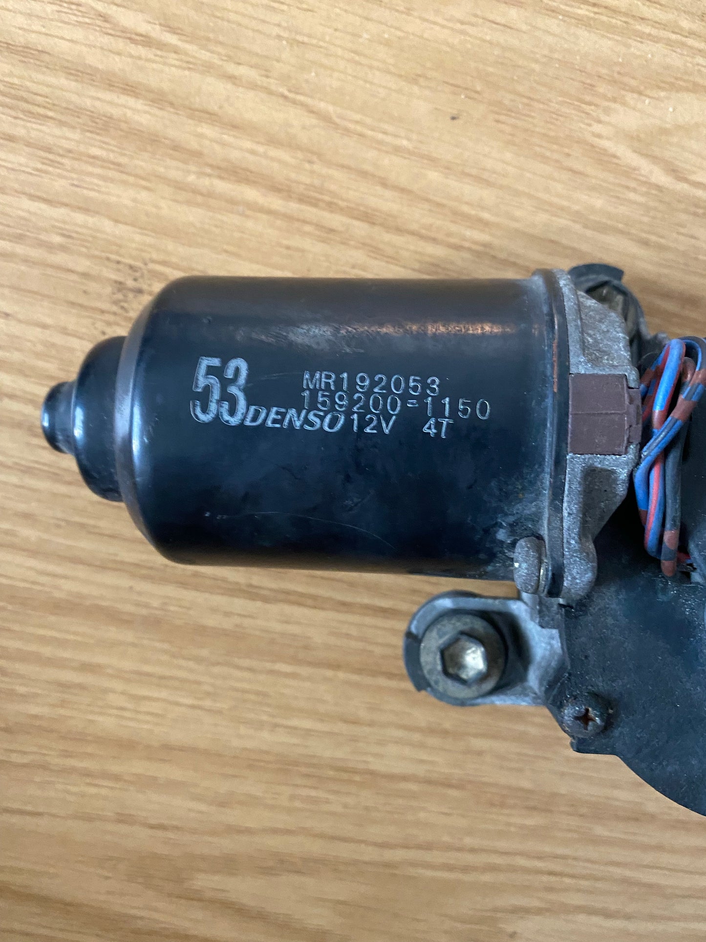 Mitsubishi Lancer Evolution Evo 4 Evo 5 Evo 6 IV V VI Front Wiper Motor Denso (1)