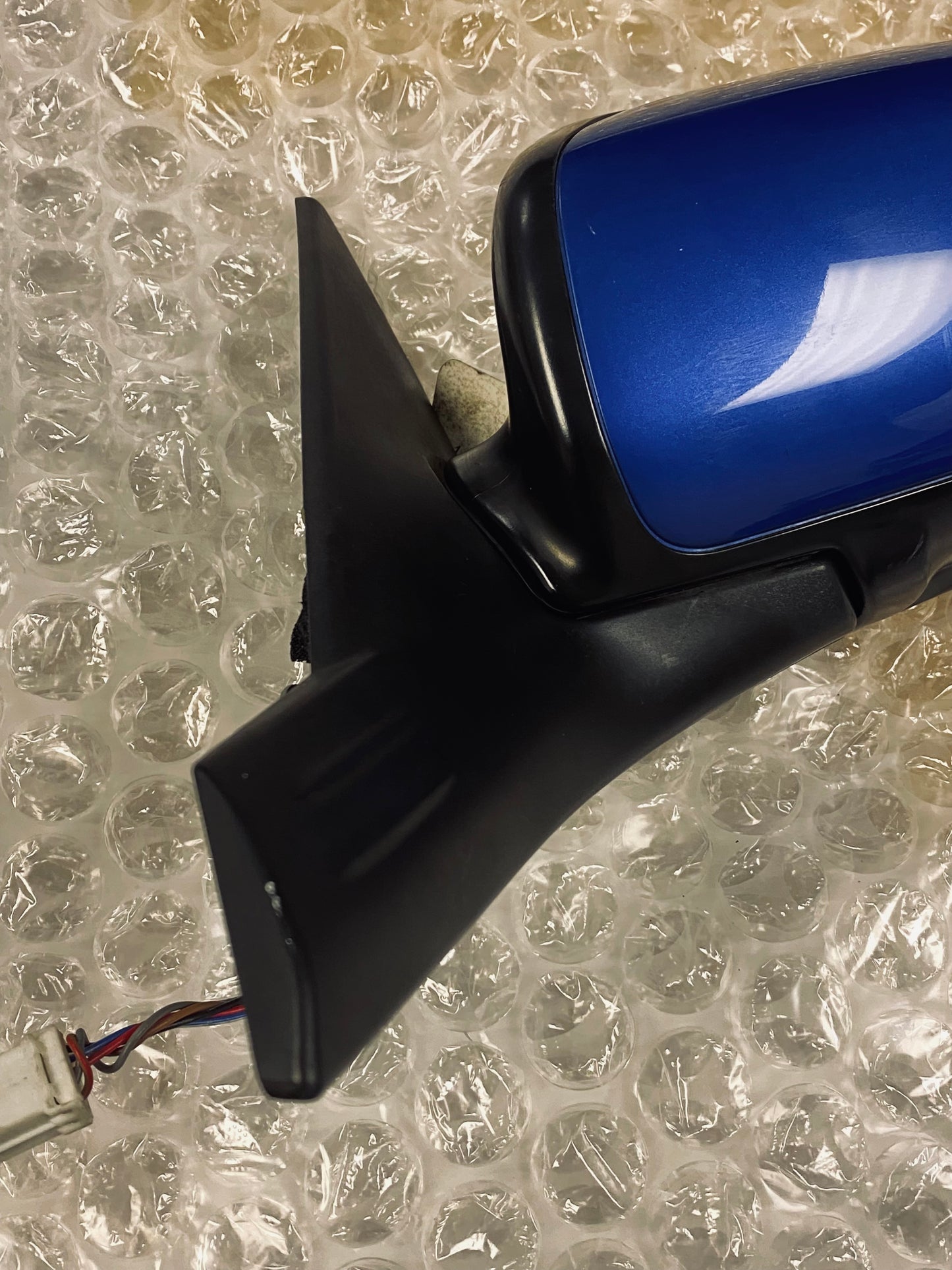 Genuine Subaru Impreza STI Ver 8 Ver 9 Left Wing Side View Mirror Blue